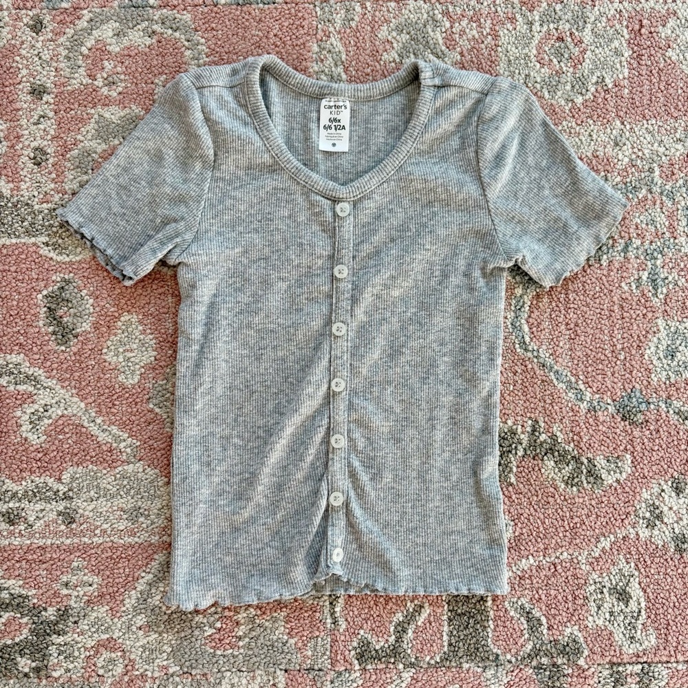 Carter’s Grey Top